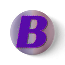 B purple monogram buttons