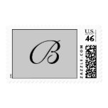 "B" stamp