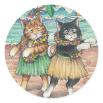 B & T #10 Hula Stickers
