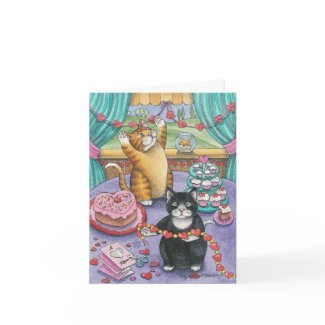 B & T #14 Valentine Note card