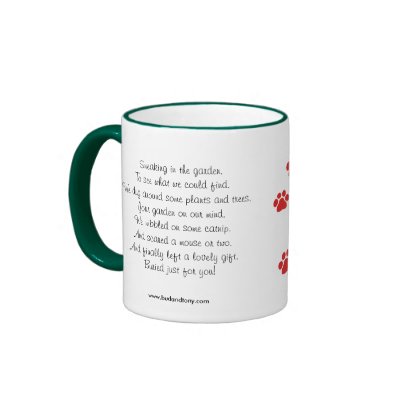 B & T #15 Garden Mug by bettymatsumotoschuch