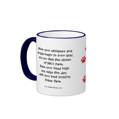 B & T #26 Poker Mug by bettymatsumotoschuch
