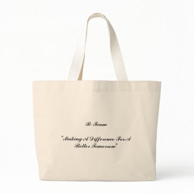 B-Team Tote Bag by famousruby