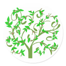 B the tree sticker by marcya7 B the tree sticker