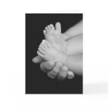 B&W Babys Feet Card