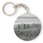 B&W Beach Key Chains
