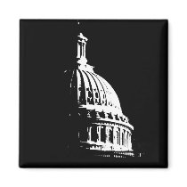 B&W Capital Building magnets