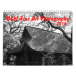 B&W Fine Art Photography Calendar