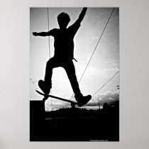 B&W Grind Poster