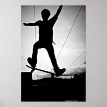 B&W Grind Poster