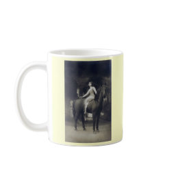 B & W Horse Photo 3 mug