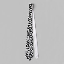 B&W Leopard Pattern Tie
