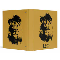 B & W Lion binders