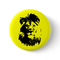 B & W Lion buttons