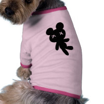 B&W Little Deadee Voodoo Teddy pet clothing by VoXeeD B&W Little Deadee Voodoo Teddy pet clothing