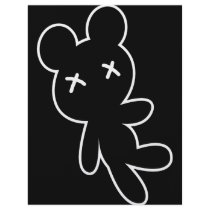 B&W Little Deadee Voodoo Teddy flyers