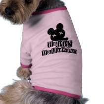 B&W Little Deadee Voodoo Teddy Happy Halloween pet clothing by VoXeeD B&W Little Deadee Voodoo Teddy Happy Halloween pet clothing