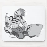 B&W Mack Logo mousepads