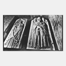 B+W Paris Tomb Rectangle Stickers