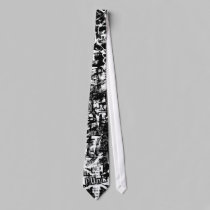B&W Punk ties