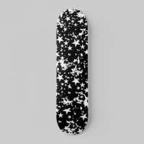 B&W Star Graffiti skateboards
