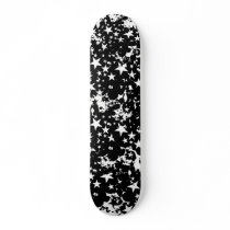 B&W Star Graffiti skateboards