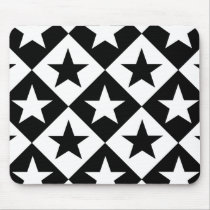 B&W Stars mousepads