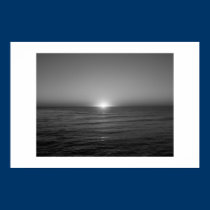 B&W Sunset posters