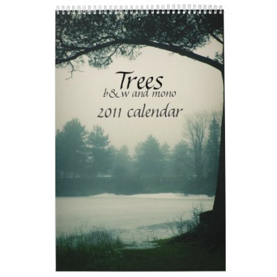 b&w Trees 2011 calendar by 2011calendars