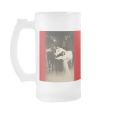 B & W Vintage Horse Photo mug