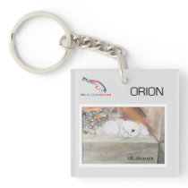 B.Weaver Orion (double-sided) Square Key Chain key chains