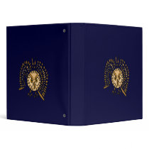 BA- Abstract Art Owl Binder