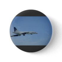 BA Concorde, take-off, Heathrow Pinback Button