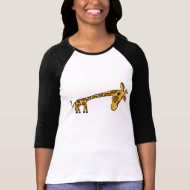 BA- Funny Giraffe Cartoon Shirt shirt