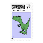 BA- Funny T-Rex Postage Stamps