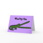 BA- Missing You Croc Card
