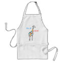 BA- One of a Kind Giraffe Apron by patcallum BA- One of a Kind Giraffe Apron