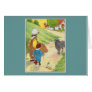 Baa, baa, black sheep, Have you any wool? Greeting Cards