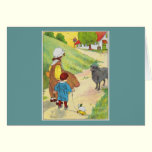 Baa, baa, black sheep, Have you any wool? cards