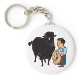 Baa Baa Black Sheep Key Chain