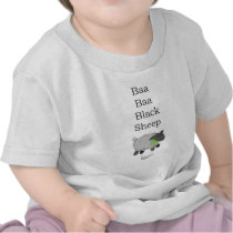 Baa Baa Black Sheep Tshirts
