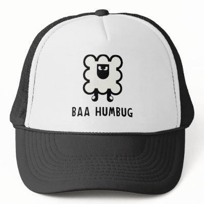 Baa Humbug Trucker Hats by alternateworlds