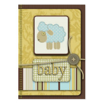 Baa Thank You Notecard business cards