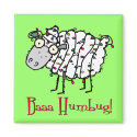 Baaa Humbug Christmas magnet
