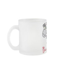 Baaa Humbug Frosted Glass Mug