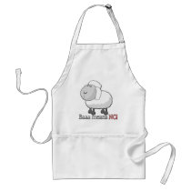 Baaa means NO! Apron