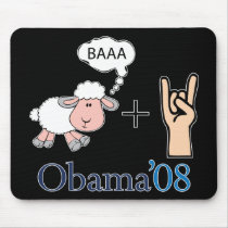 Baaa Rock! Obama mousepads