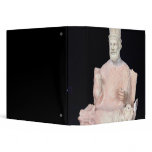 Baal Hammon seated on his throne Vinyl Binder