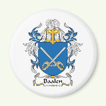 Baalen Family Crest Magnet