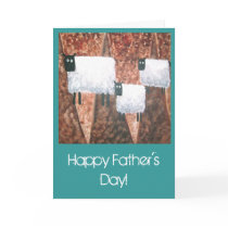baarmy ewe, Happy Father's Day! Card